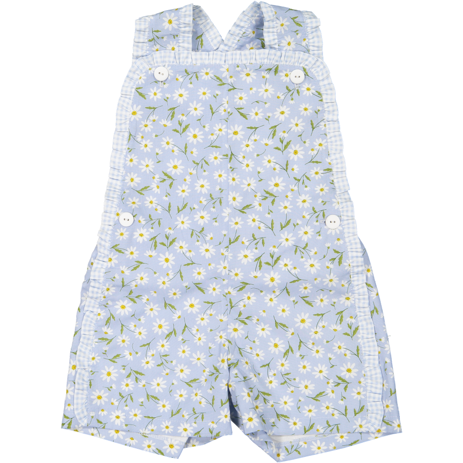 Romper Infantil Sal&Pimenta Floral Azul