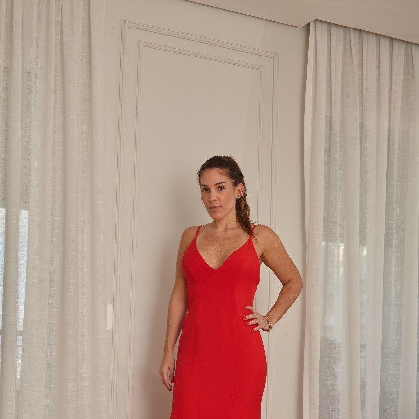 Vestido Longo Vermelho