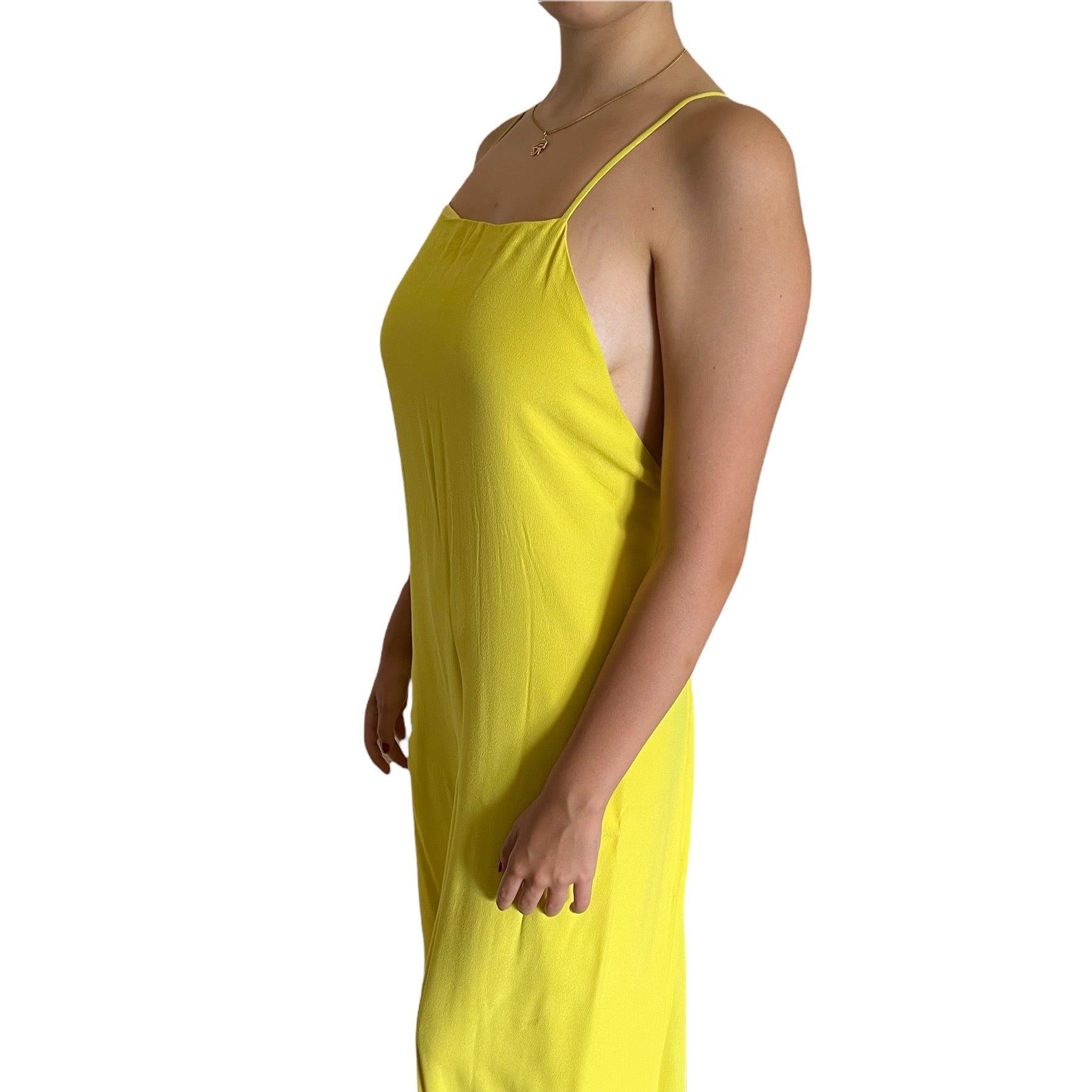 Vestido Animale Amarelo